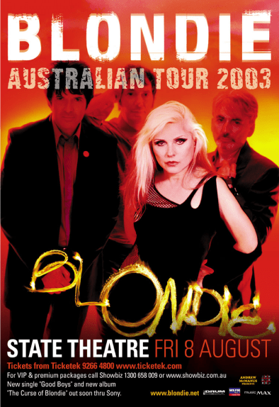 Blondie Australian Tour 2003