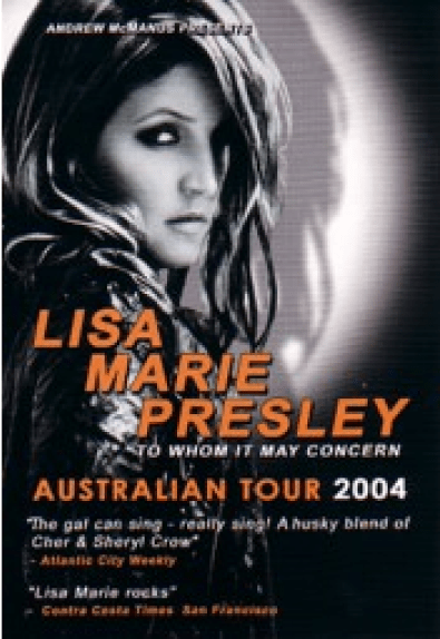 Lisa Marie Presley Australian Tour 2004